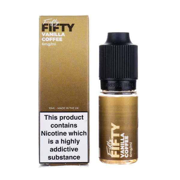 Vanilla Coffee E-Liquid by VS Fifty Fifty Vanilla Coffee E-Liquid by VS Fifty Fifty