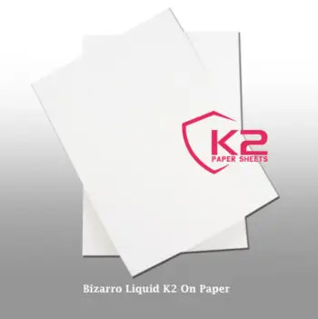 Bizarro Liquid K2 On Paper