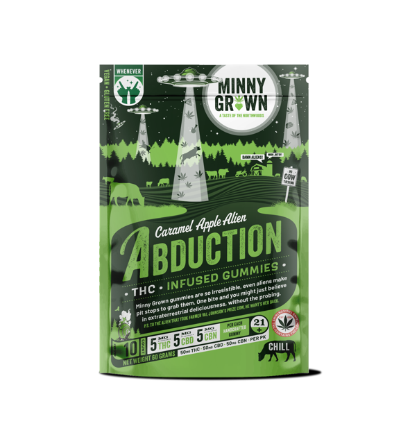 THC Gummies - Caramel Apple Alien Abduction THC Gummies - Caramel Apple Alien Abduction