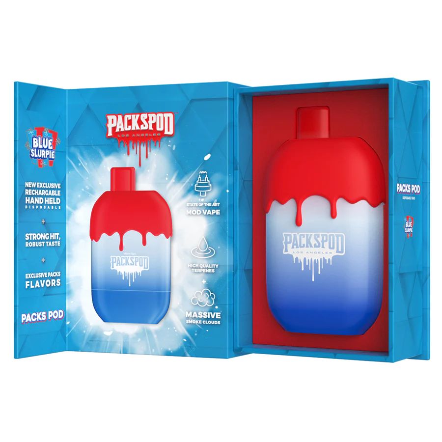 Packwoods Packspod Blue Slurpie Packwoods Packspod Blue Slurpie