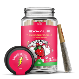 THCA Baby J's - Triple-Infused Pre-Rolls - Strawberry Cough Strain