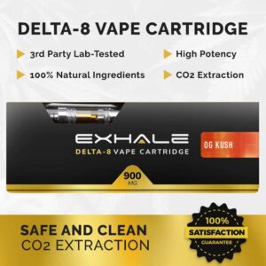 Exhale Wellness Delta 8 Vape Cartridges